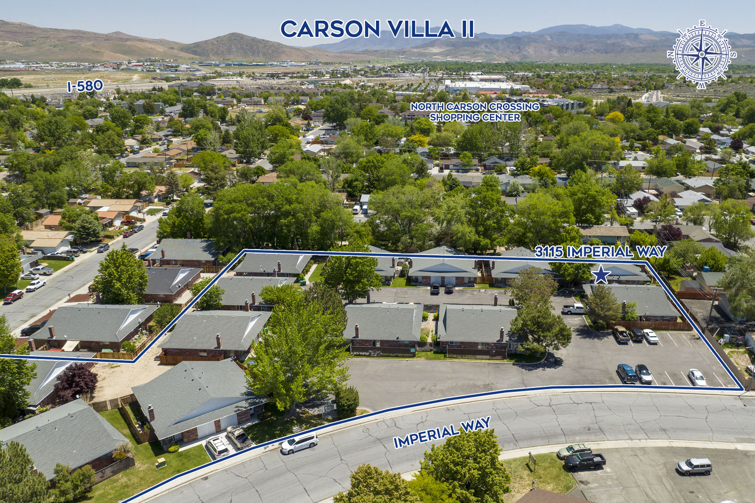 Townhouse for Sale 3115 Imperial Way, Carson City, NV 89706
